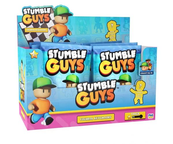 Stumble Guys meglepetés kulcstartó 1db
