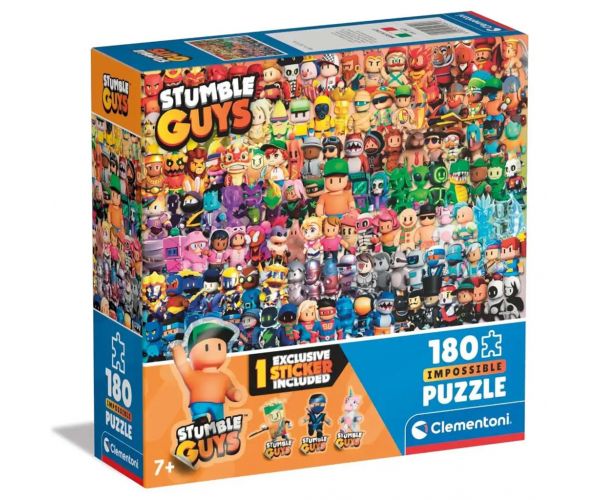 Stumble Guys 180db-os lehetetlen puzzle - Clementoni