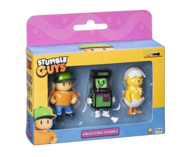 Stumble Guys 3db-os figura szett több változatban 2. sorozat