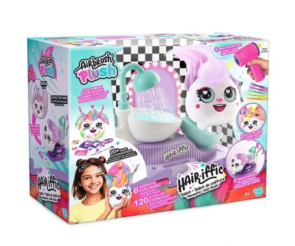 Style 4 Ever: Airbrush Plush Hair-iffic frizerski salon