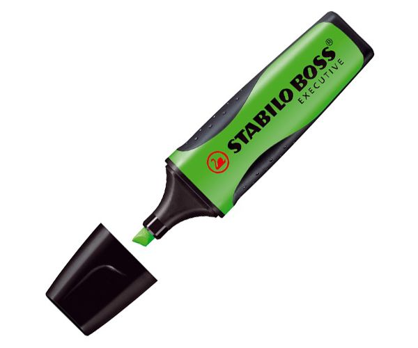 Stabilo: BOSS Executive zeleni marker