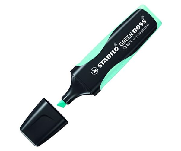 Stabilo: GREEN BOSS marker boje metvice