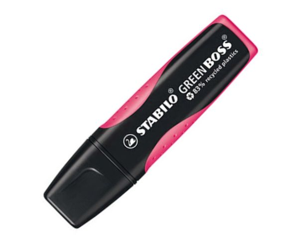 Stabilo: GREEN BOSS pink marker 1-5mm