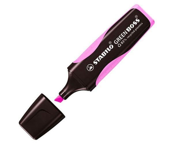 Stabilo: GREEN BOSS pink marker