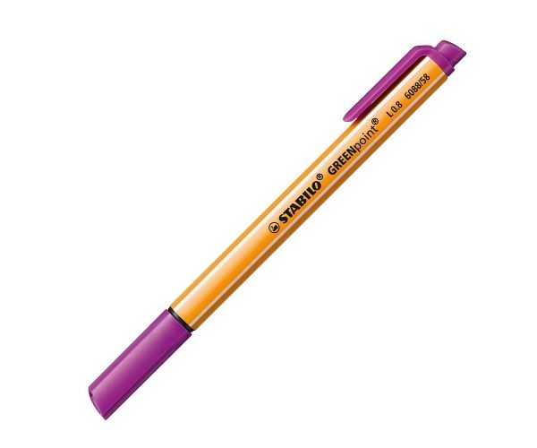 Stabilo: GREENpoint ljubičasta kemijska 0,8mm