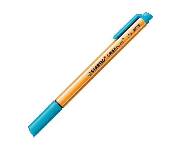 Stabilo: GRRENpoint tirkizna kemijska 0,8mm