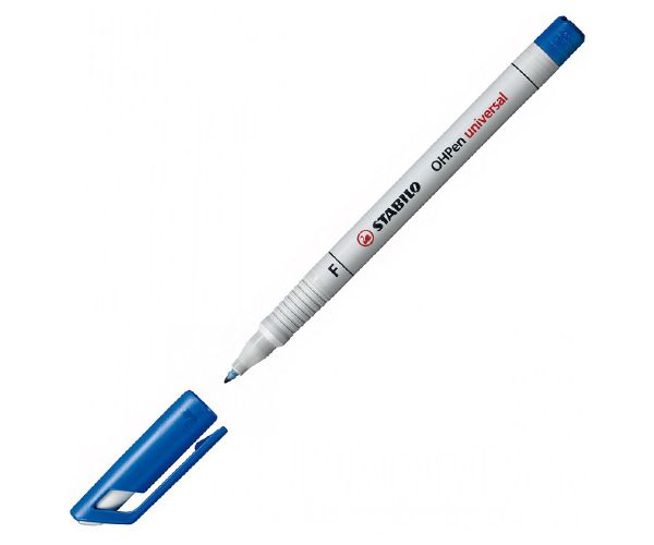 Stabilo: OHPen "F" plavi alkoholni flomaster  0,7mm