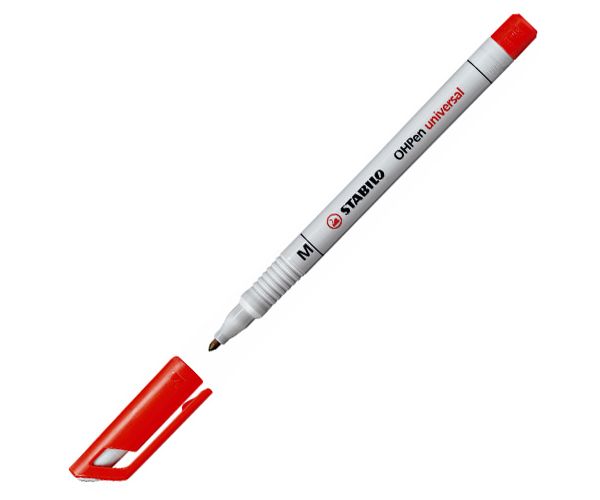 Stabilo: OHPen "M" crveni alkoholni flomaster 1,0mm