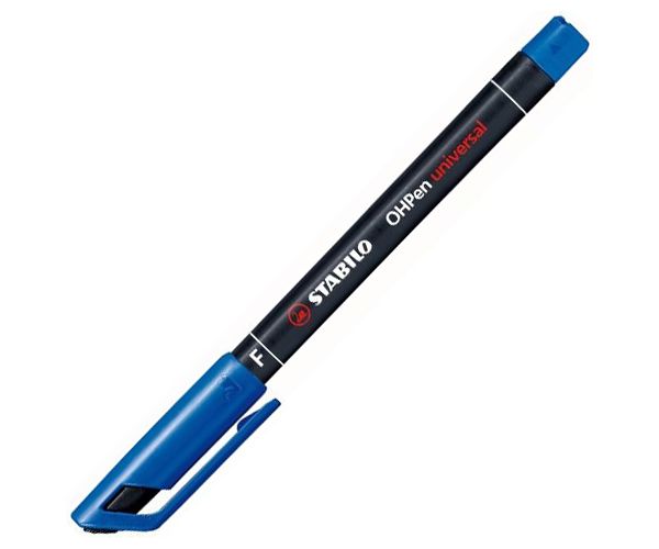 Stabilo OHPen universal F plavi alkoholni flomaster 0,7mm
