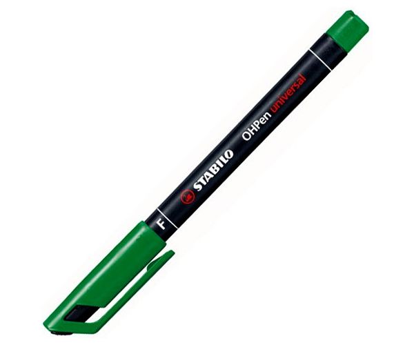 Stabilo OHPen Universal F zeleni alkoholni flomaster 0,7mm
