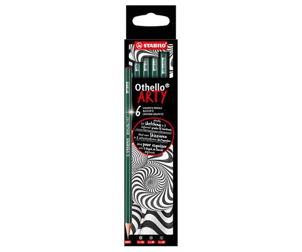 Stabilo: Othello Arty Soft grafitna olovka set 6kom