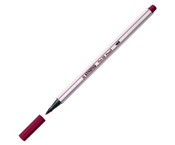 Stabilo: Pen 68 brush bordo tanki flomaster