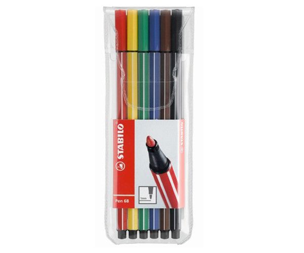 Stabilo: Pen 68 kemijske 6kom 1,4mm