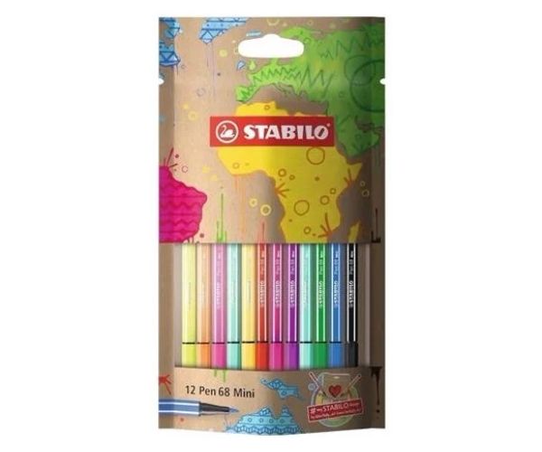 Stabilo: Pen 68 mini flomasteri 12kom