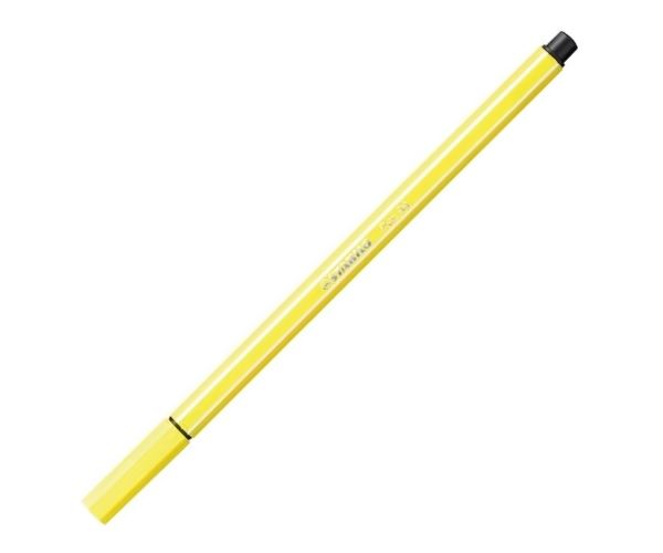 Stabilo: Pen 68 žuti flomaster 1mm