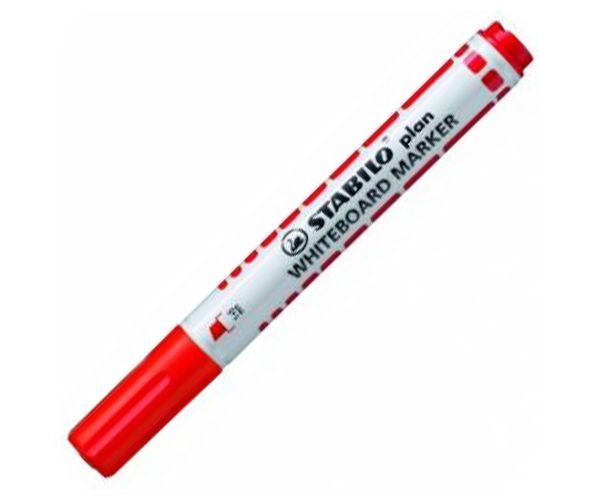 Stabilo: Plan WhiteBoard crveni marker za ploču 1-5mm