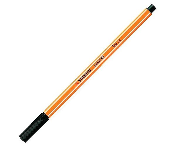 Stabilo: Point 88 crna kemijska 0,4mm