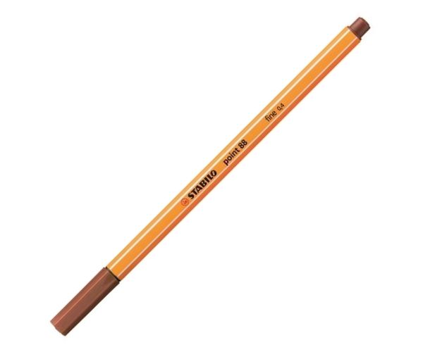 Stabilo: Point 88 kemijska 0,4mm boja cigle