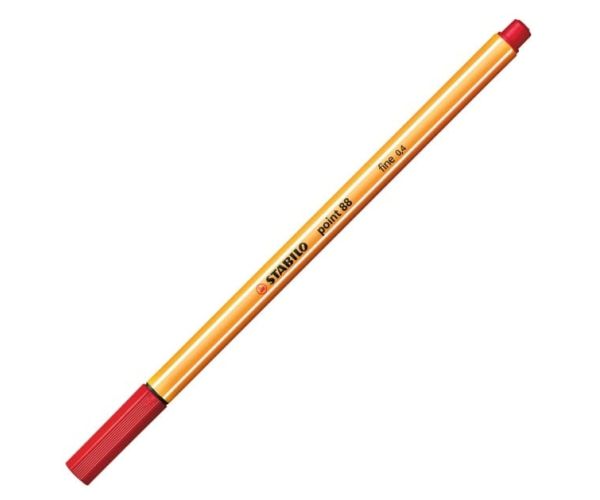 Stabilo: Point 88 kemijska 0,4mm crvena boja