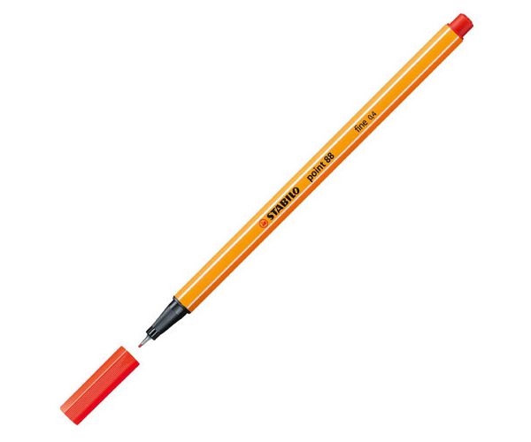 Stabilo: Point 88 svjetlocrvena kemijska 0,4mm