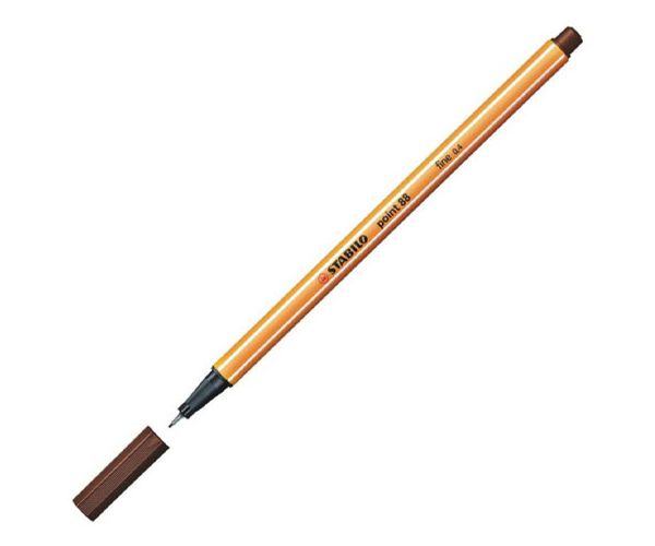 Stabilo: Point 88 tamnosmeđa kemijska 0,4mm