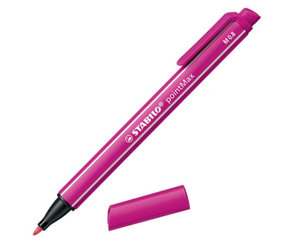 Stabilo: PointMax pink flomaster "M" 1,8mm
