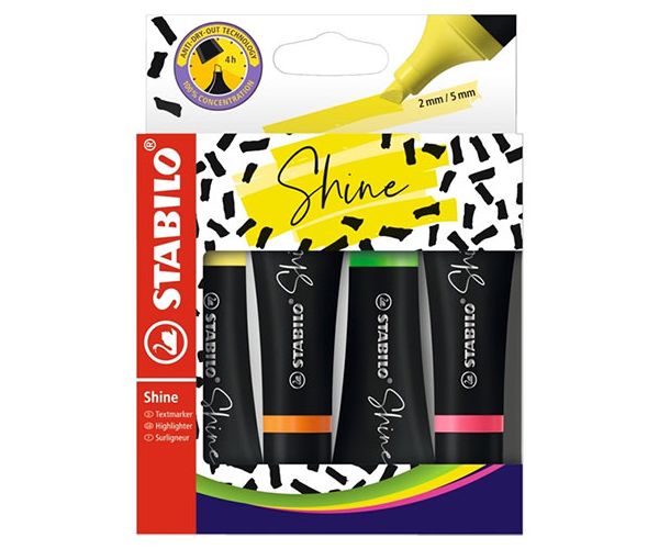 Stabilo: Shine set markera 4kom