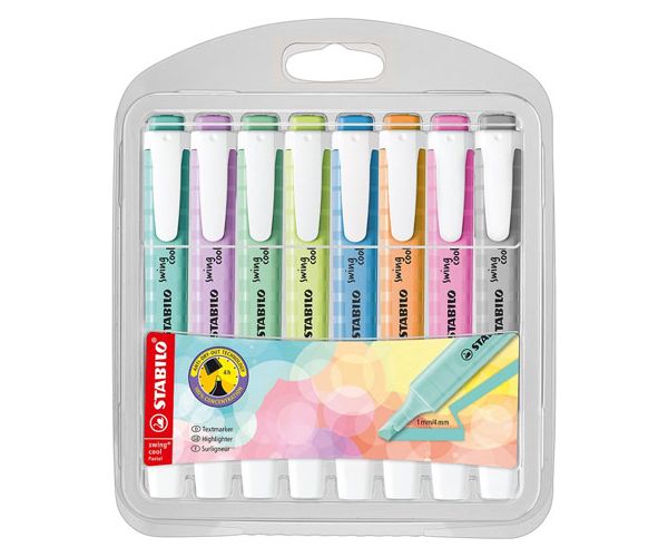 Stabilo: Swing Cool pastel marker set od 8 dijelova