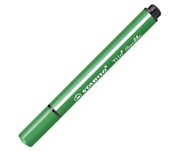 Stabilo: Trio Scribble tamnozeleni flomaster