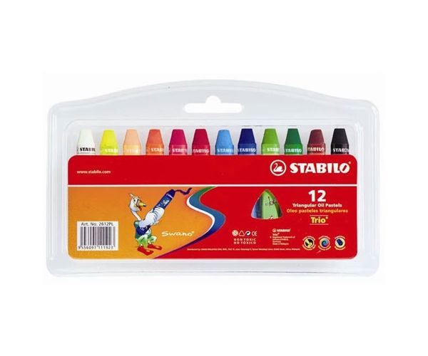 Stabilo: Trio uljane krede 12kom