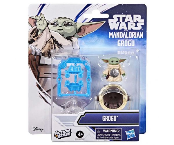Star Wars: ActionVerse 11cm-es Grogu figura kiegészítőkkel - Hasbro