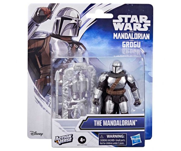 Star Wars: ActionVerse 11cm-es The Mandalorian figura kiegészítőkkel - Hasbro