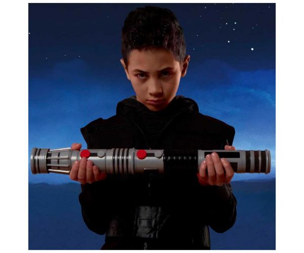 Star Wars dvostruki svjetlosni mač: Darth Maul sklopivi elektronički svjetlosni mač - Hasbro