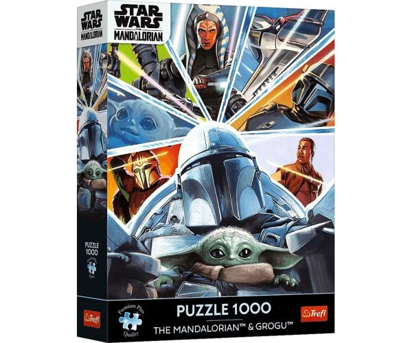 Star Wars A Mandalórián Együtt az ösvényen 1000db-os prémium puzzle - Trefl