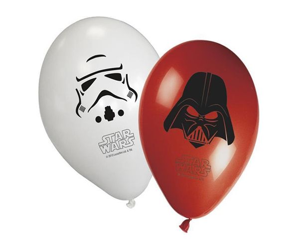 Star Wars party baloni - 8 kom
