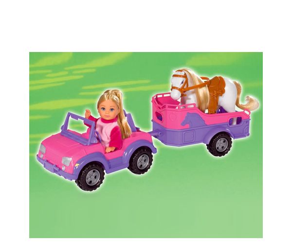 Steffi Love: Evi Love sa prikolicom - Simba Toys