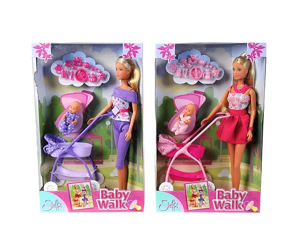 Steffi Love: Kolica za bebe sa lutkom - Simba Toys