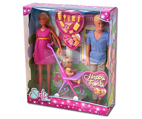 Steffi Love: Sretna obitelj set - Simba Toys