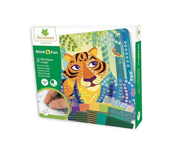 Stick'N Fun za izradu mozaika - Životinje iz džungle