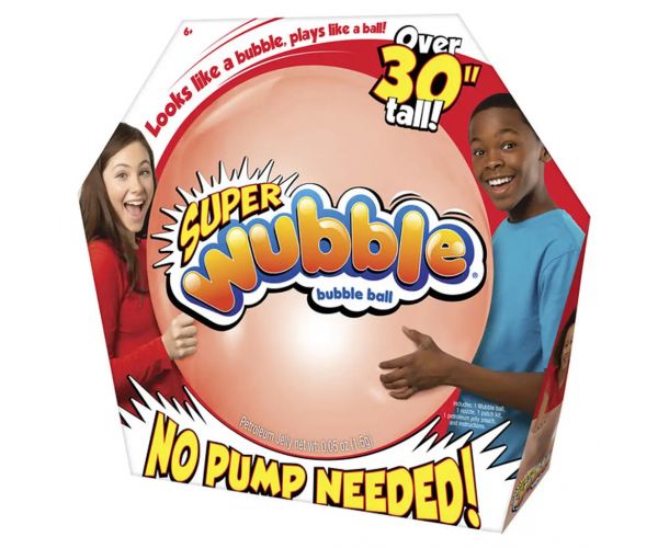 Super Wubble mjehurić lopta crvene boje 75 cm