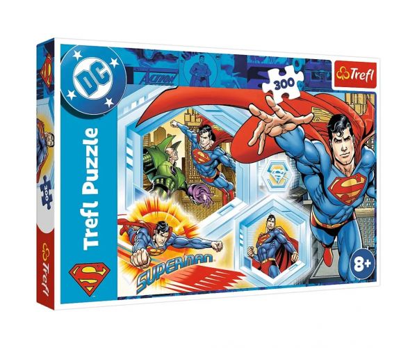 Superman, az elpusztíthatatlan 300 db-os puzzle - Trefl