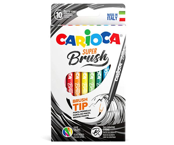 Super Brush set posebnih flomastera 10kom - Carioca