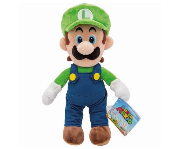 Super Mario: Luigi plišana figura veličine 30cm