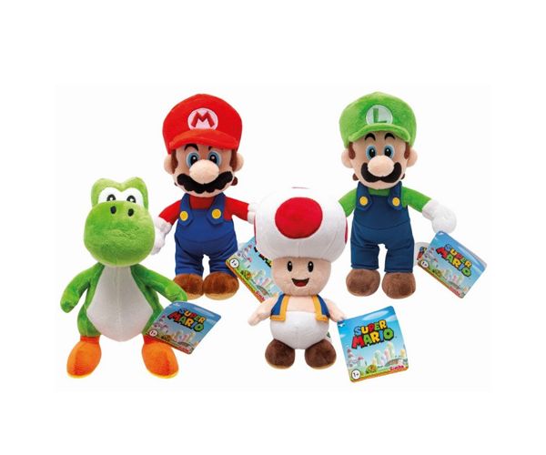 Super Mario: Plišane figure u nekoliko verzija 20cm 1kom
