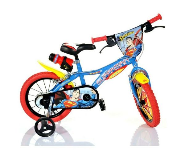 Superman crni bicikl u veličini 14
