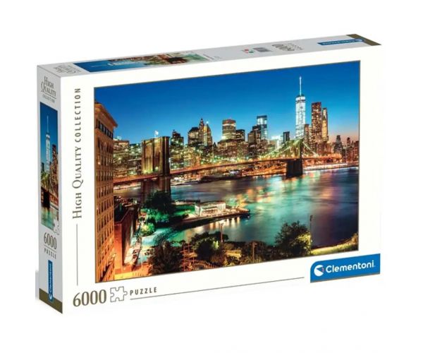 Brooklyn híd fényei HQC puzzle 6000db-os - Clementoni
