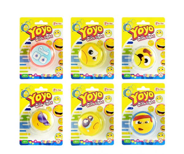 Svjetleći Emojis Yoyo u raznim varijantama 1 komad