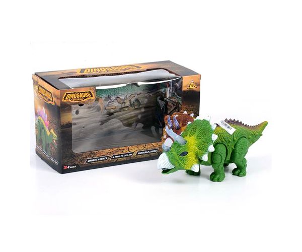 Svjetleća triceratops figura 25cm