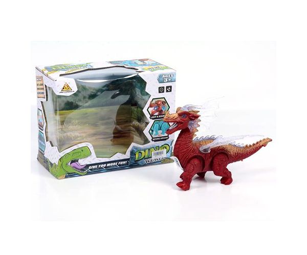 Svjetleća zmaj figura 25cm