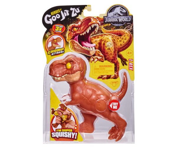 T-Rex Heroes of Goo Jit Zu Jurassic World igračka figura